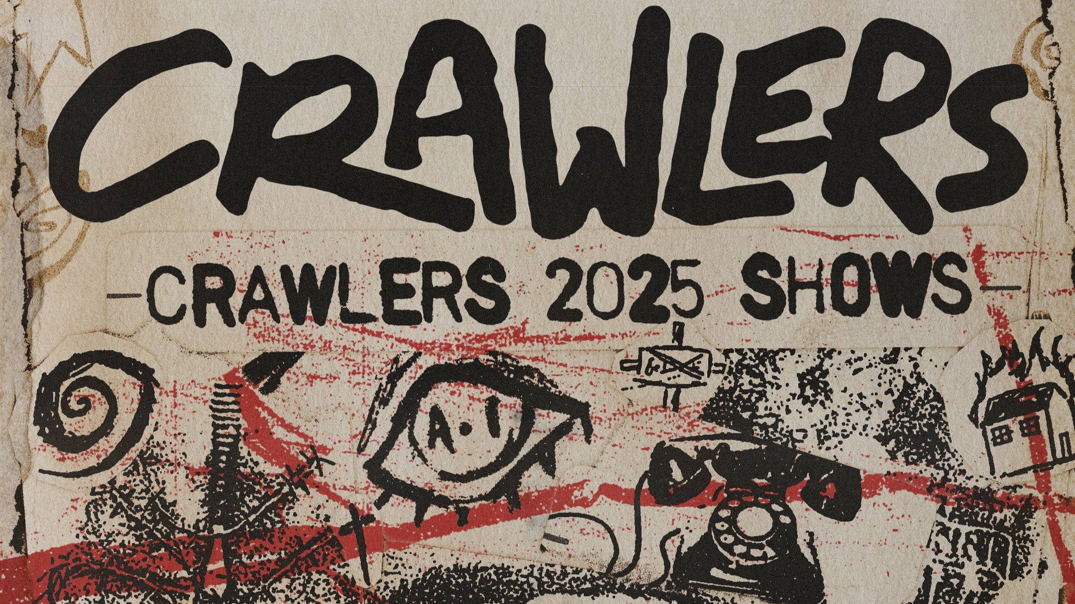 Crawlers Tour Image 2025